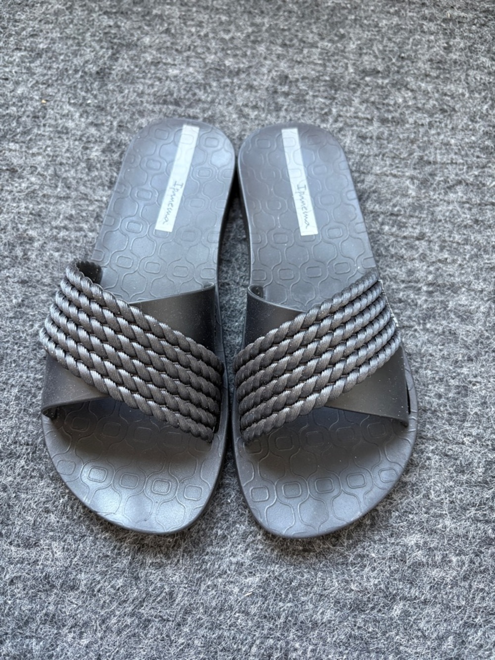 Ipanema - Women's Braided Slide Sandals (size 35/36)